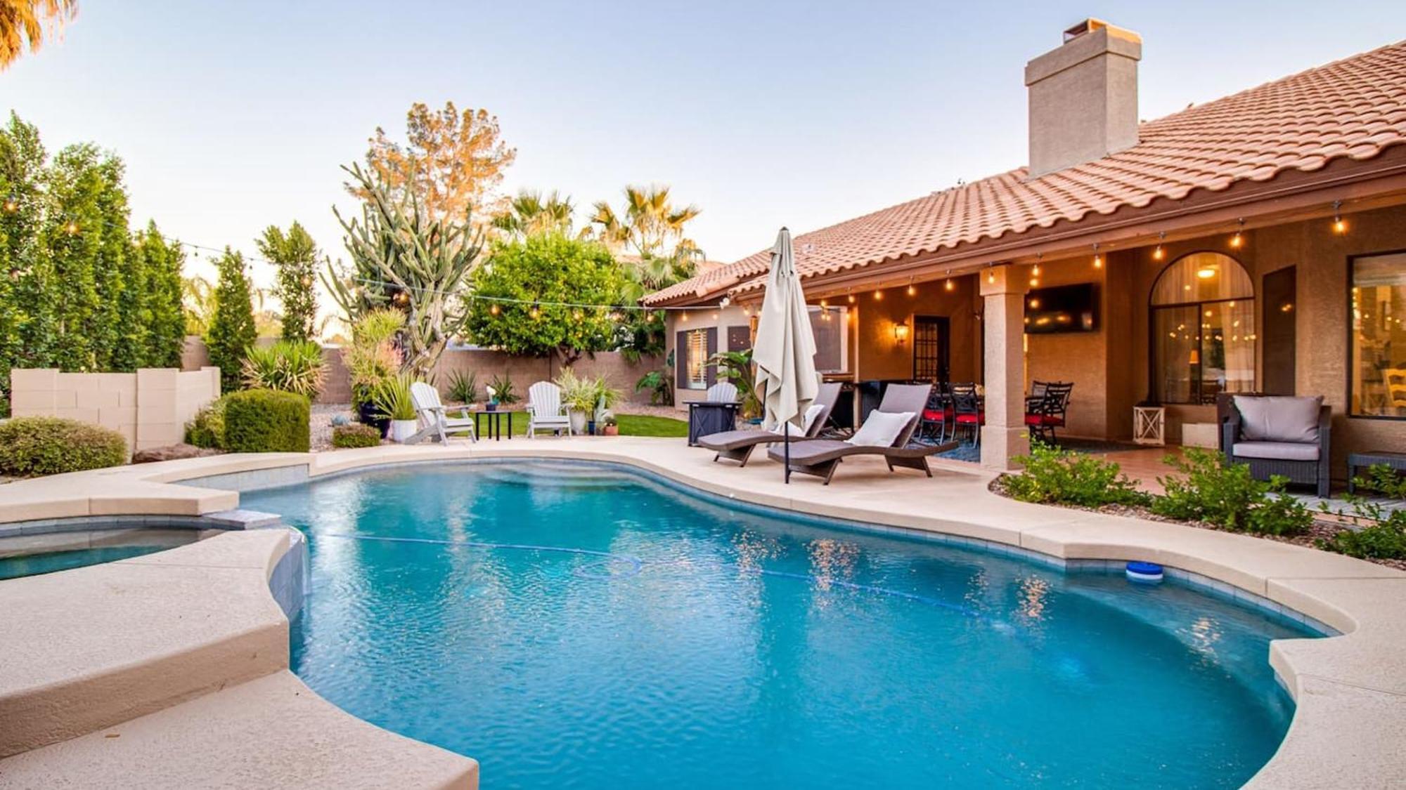 Stunning North Scottsdale Luxury Home Whtd Pool فينيكس المظهر الخارجي الصورة
