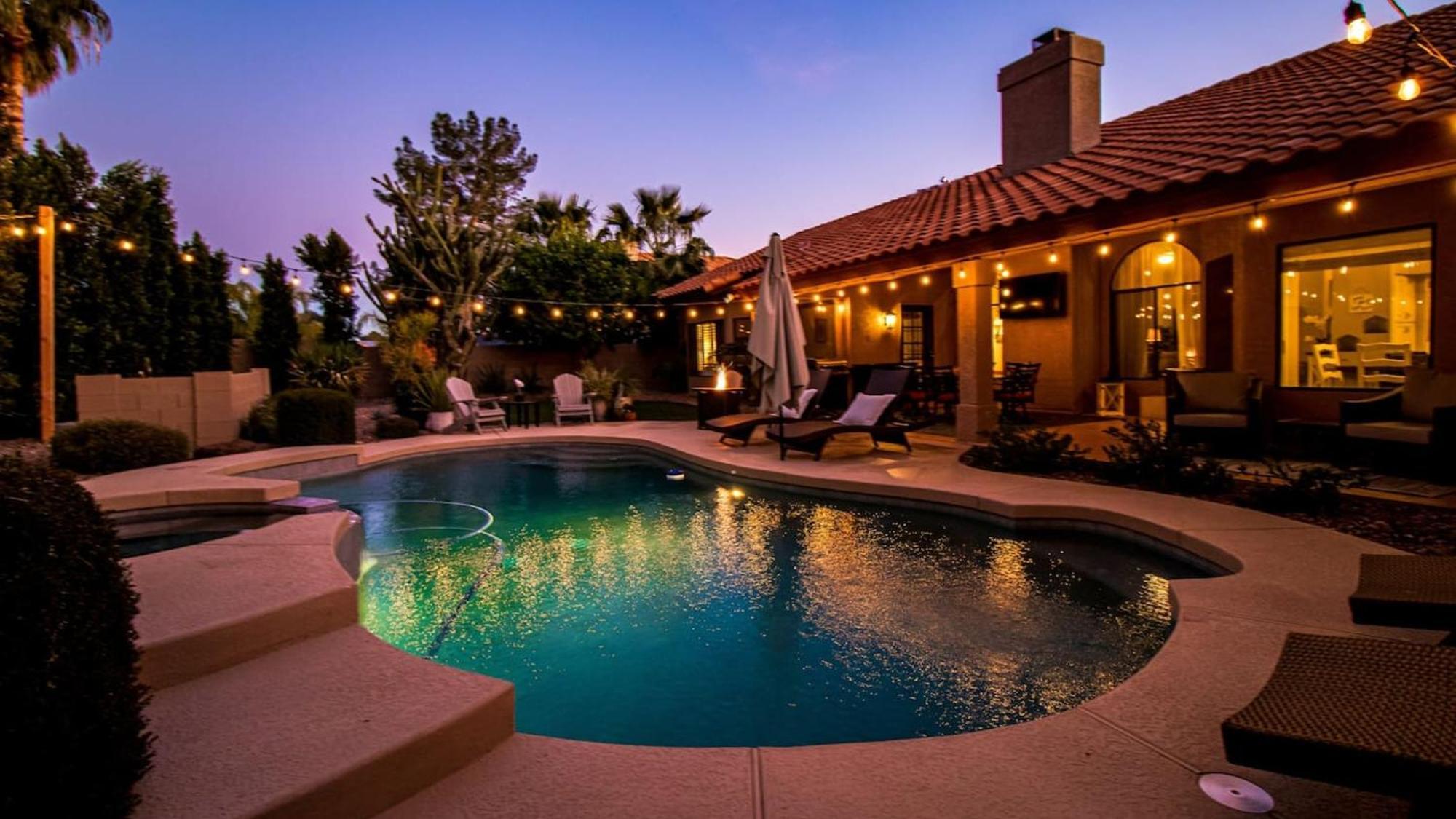 Stunning North Scottsdale Luxury Home Whtd Pool فينيكس المظهر الخارجي الصورة